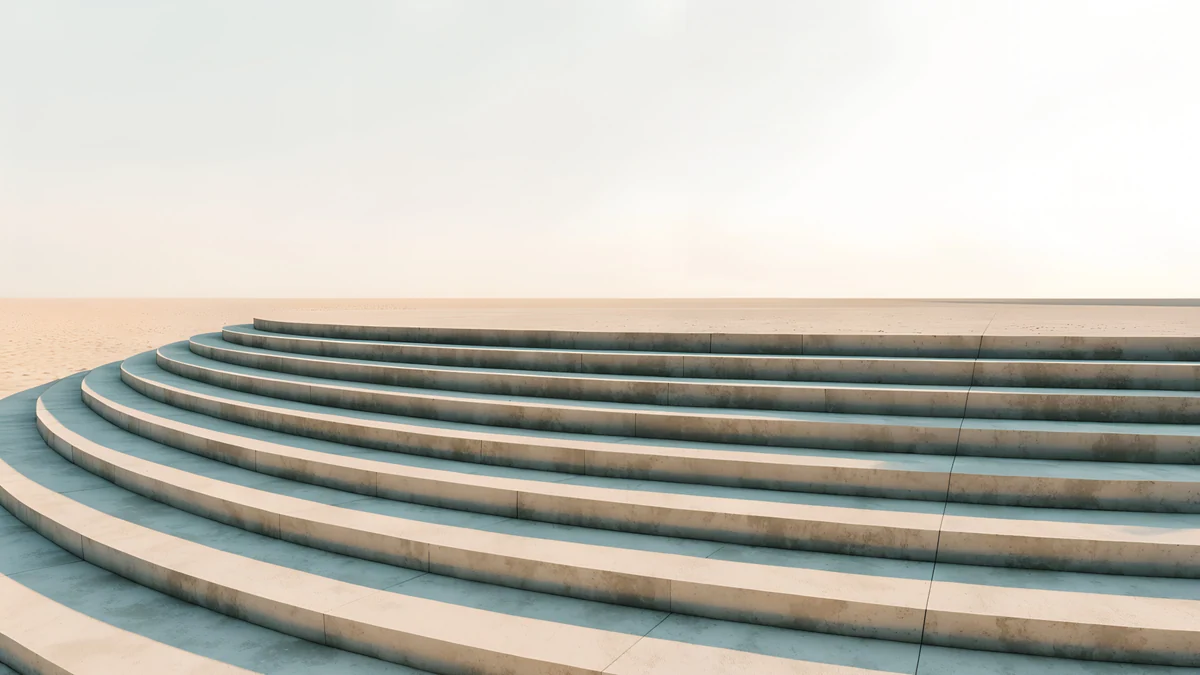 Amphitheatre Steps — abstract wallpaper