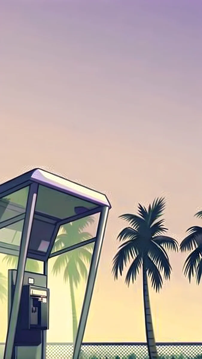 Beach Payphone — gta 6 wallpaper