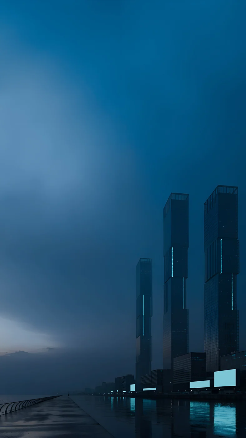 Blue Signal — landscape wallpaper
