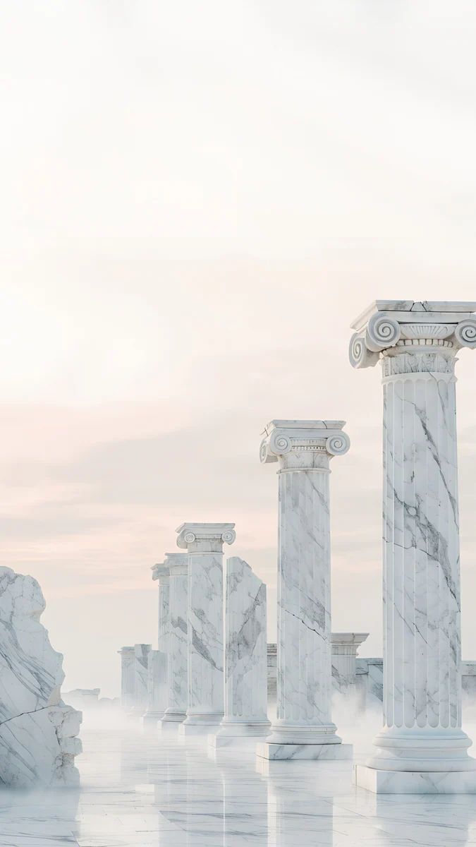 Ruins at Dawn — architecture wallpaper