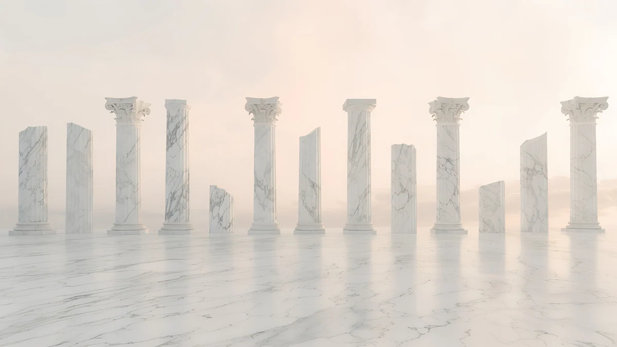 Ruins at Dawn — architecture wallpaper