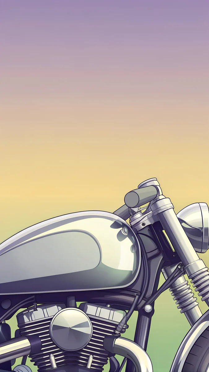 Chrome Motorcycle wallpaper