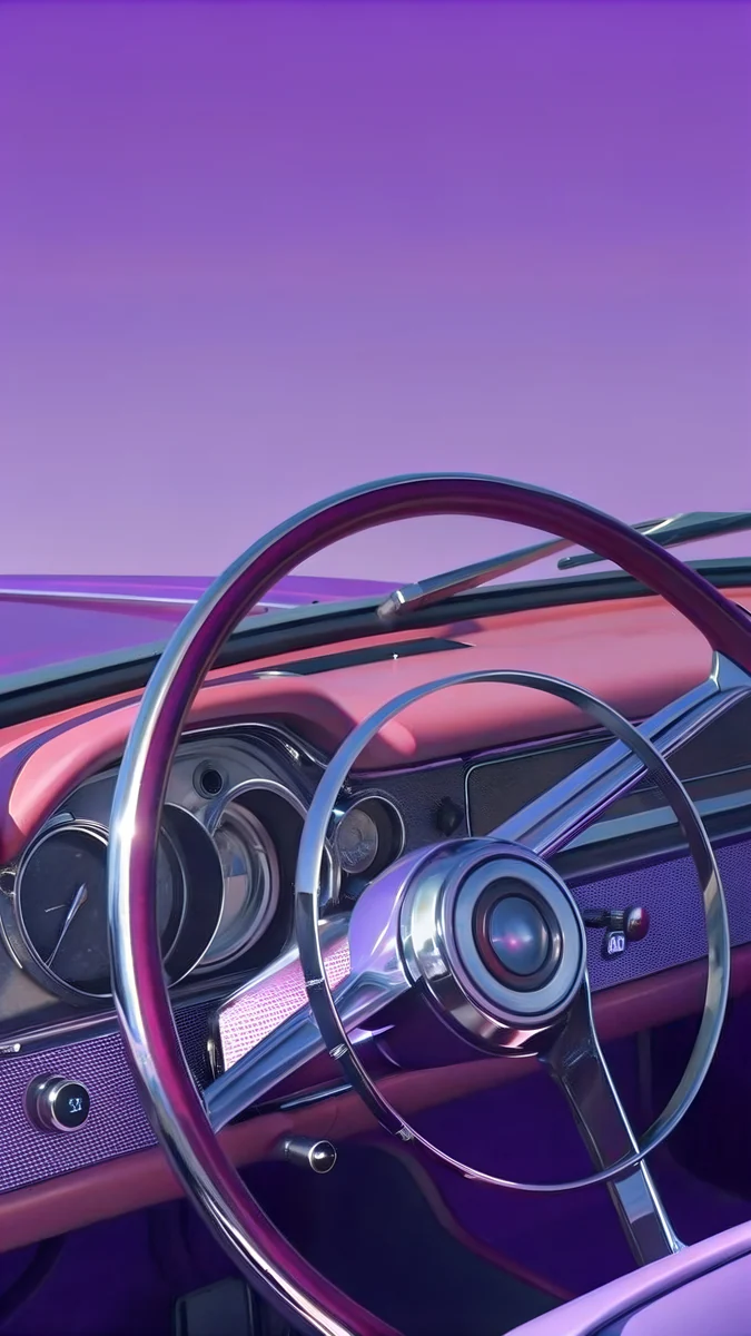 Chrome Steering Wheel, Carlos Vivero