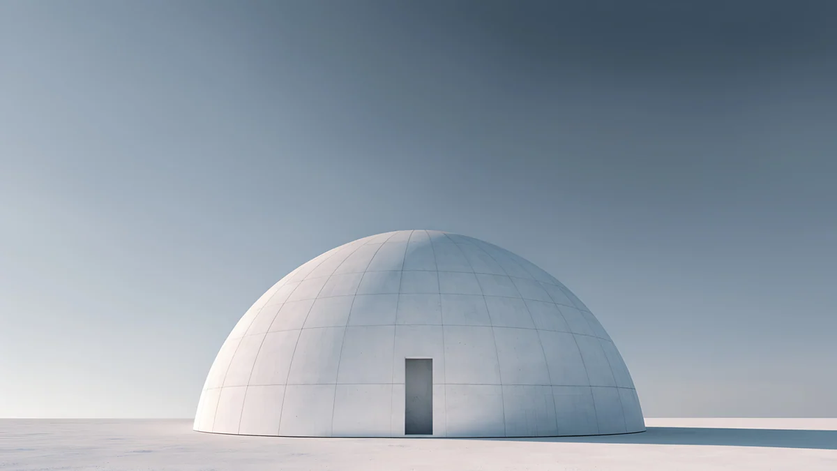 Concrete Dome — abstract wallpaper