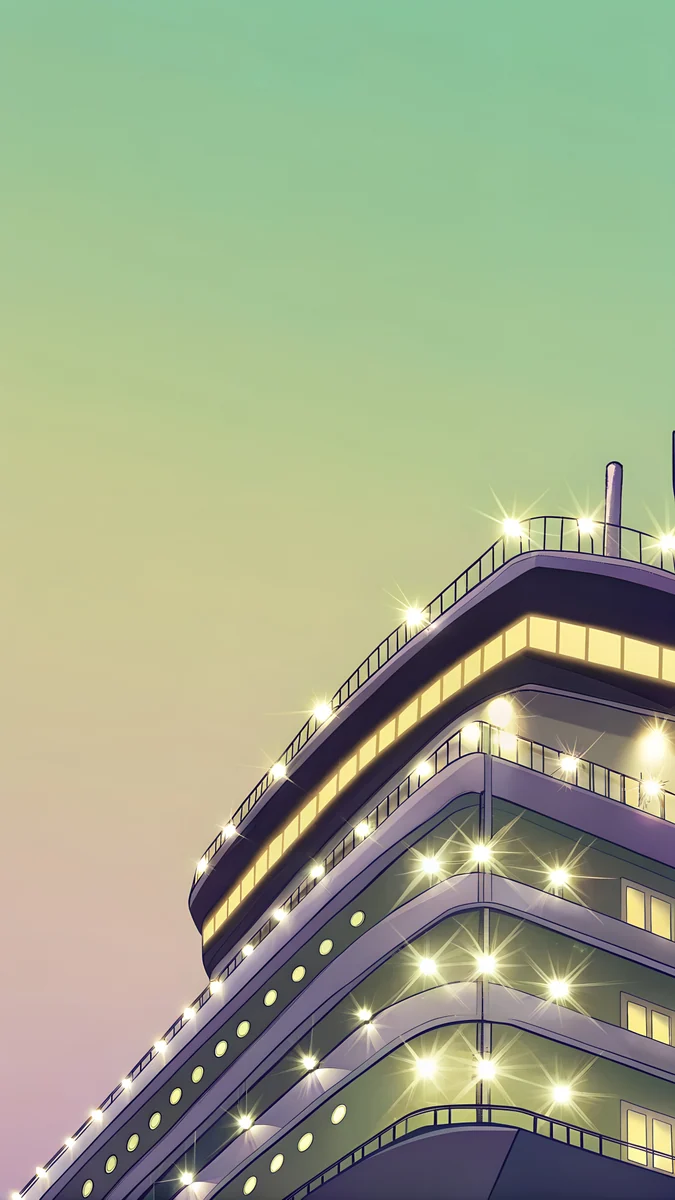 Cruise Ship Lights — gta 6 wallpaper