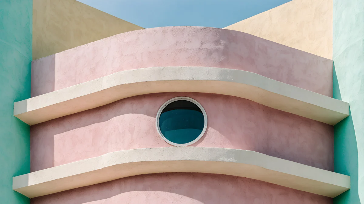 Curved Corner — architecture wallpaper