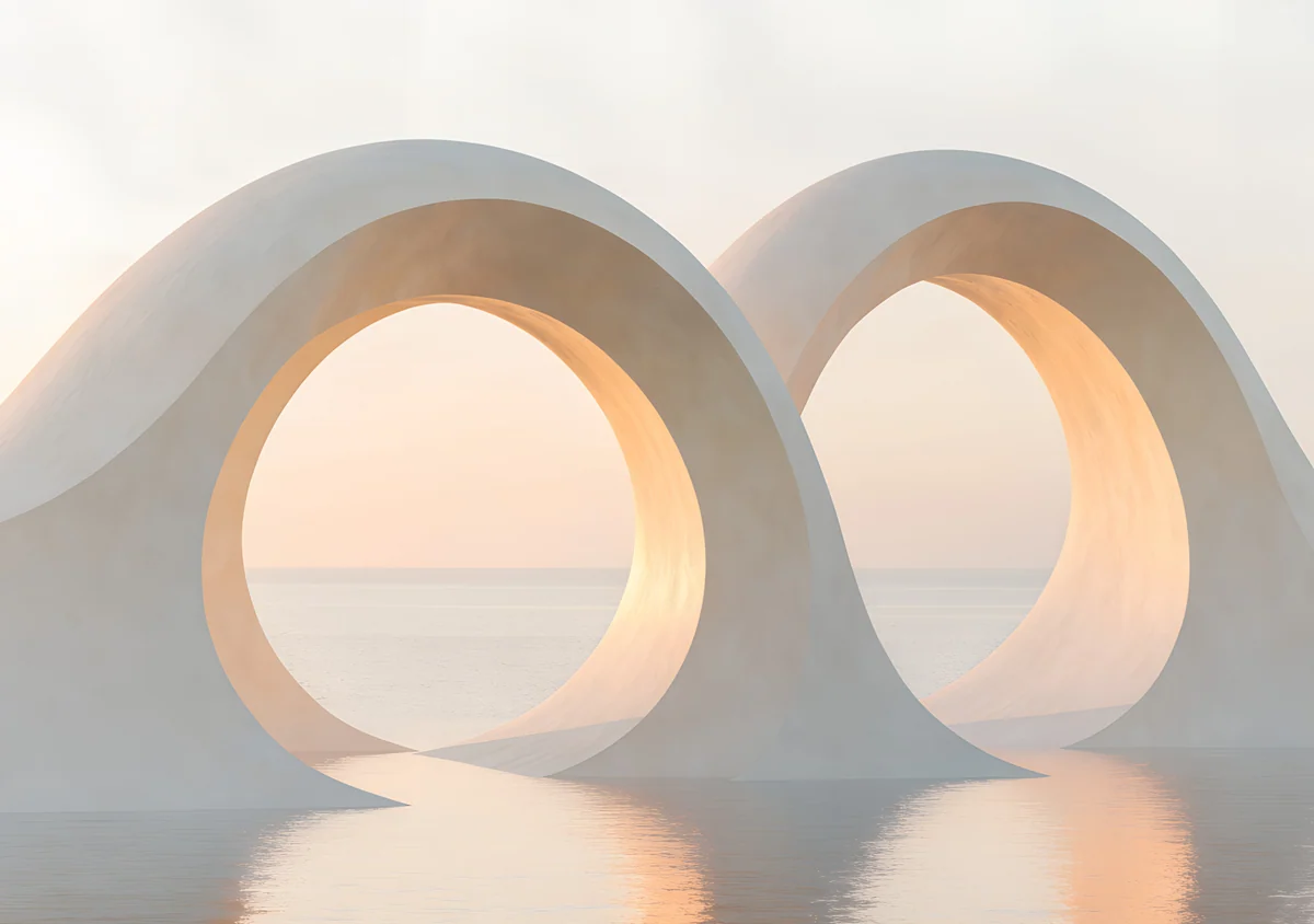 Twin Arches Sea Wide, Carlos Vivero