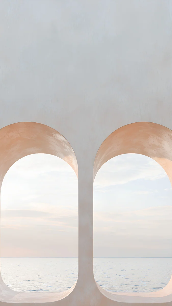 Twin Arches Sea, Carlos Vivero