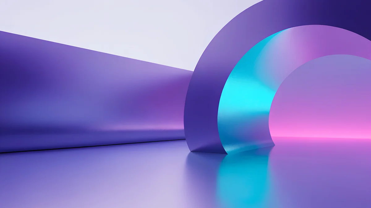Electric Violet Vault — abstract wallpaper