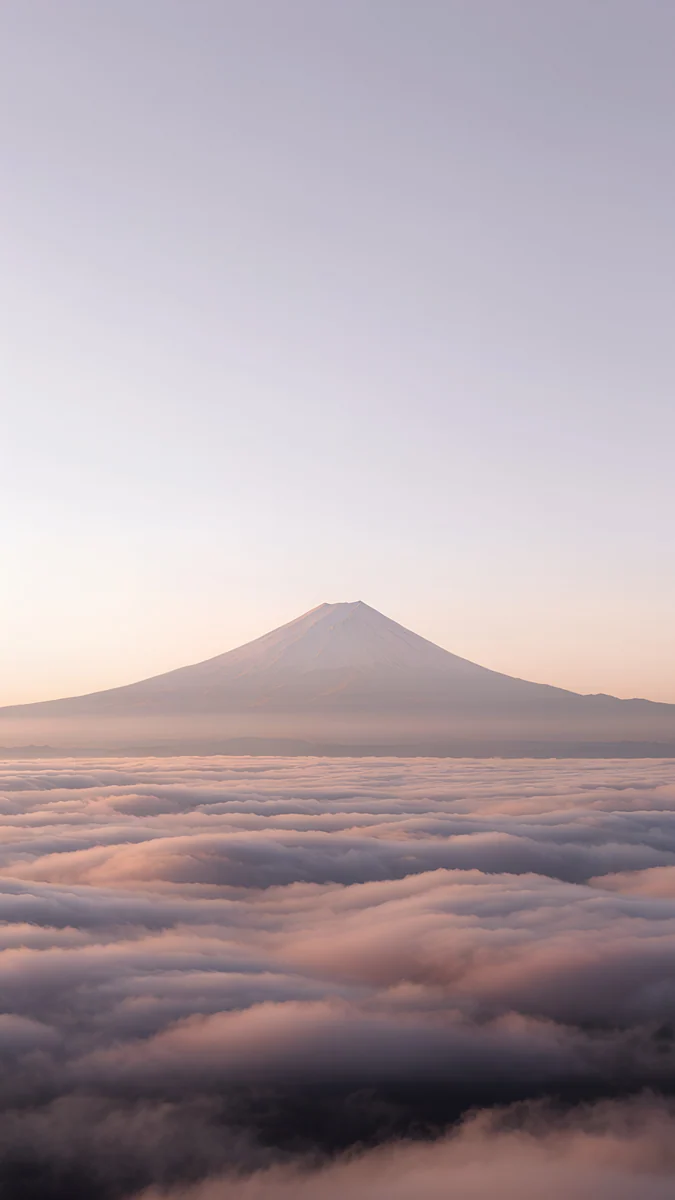 Fuji Above Clouds, Carlos Vivero