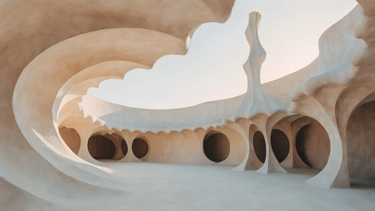 Shell Court — architecture wallpaper