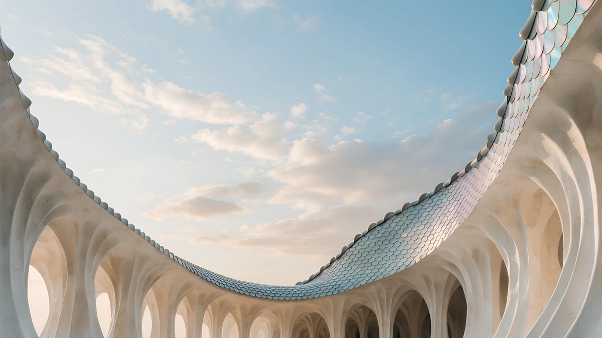 Dragon Roof — architecture wallpaper