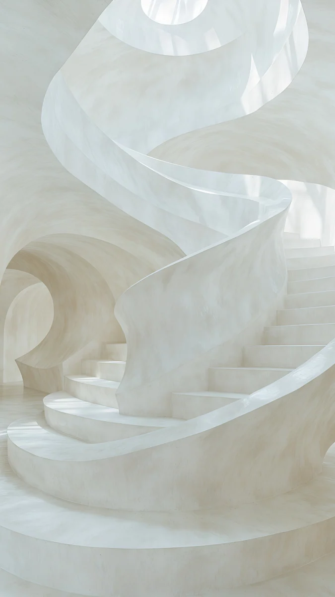 Nautilus Stair — architecture wallpaper