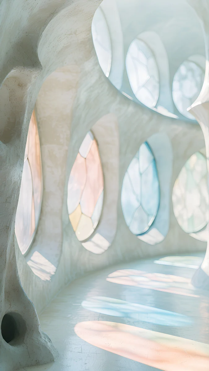 Stained Light — architecture wallpaper