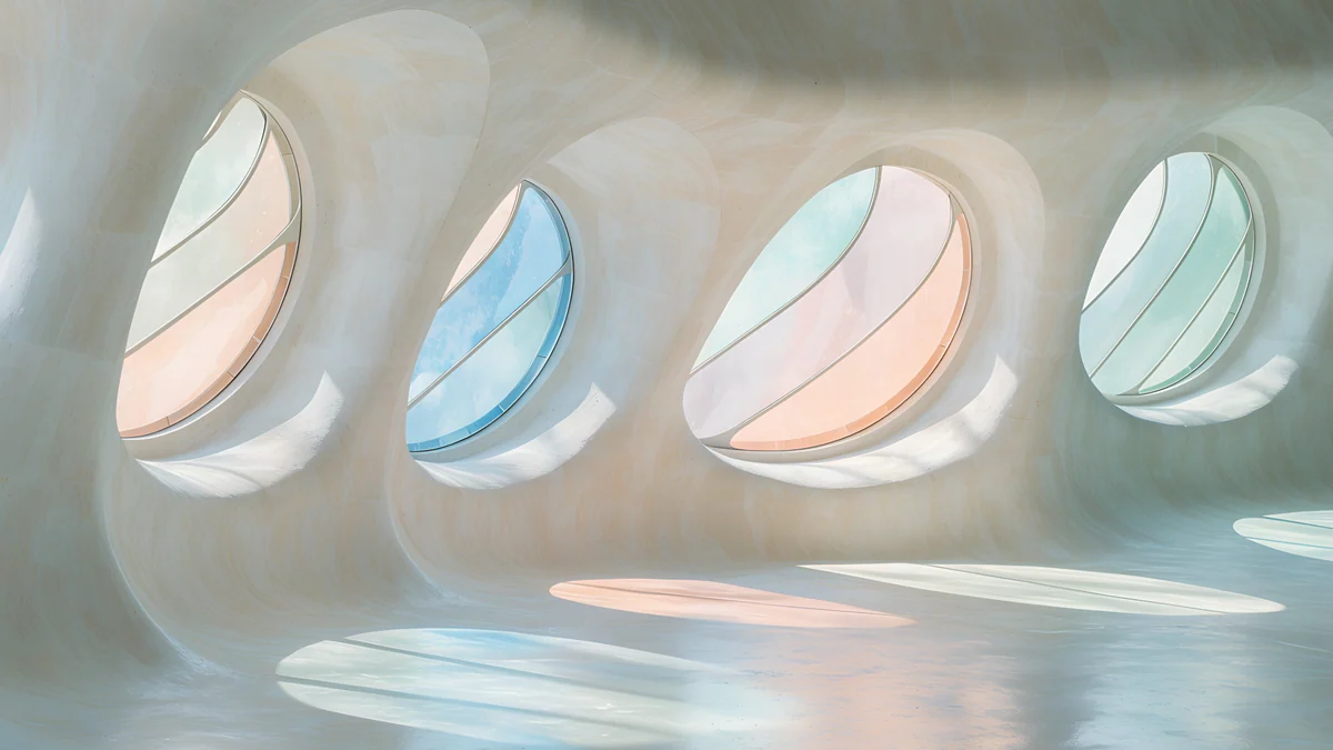 Stained Light — architecture wallpaper