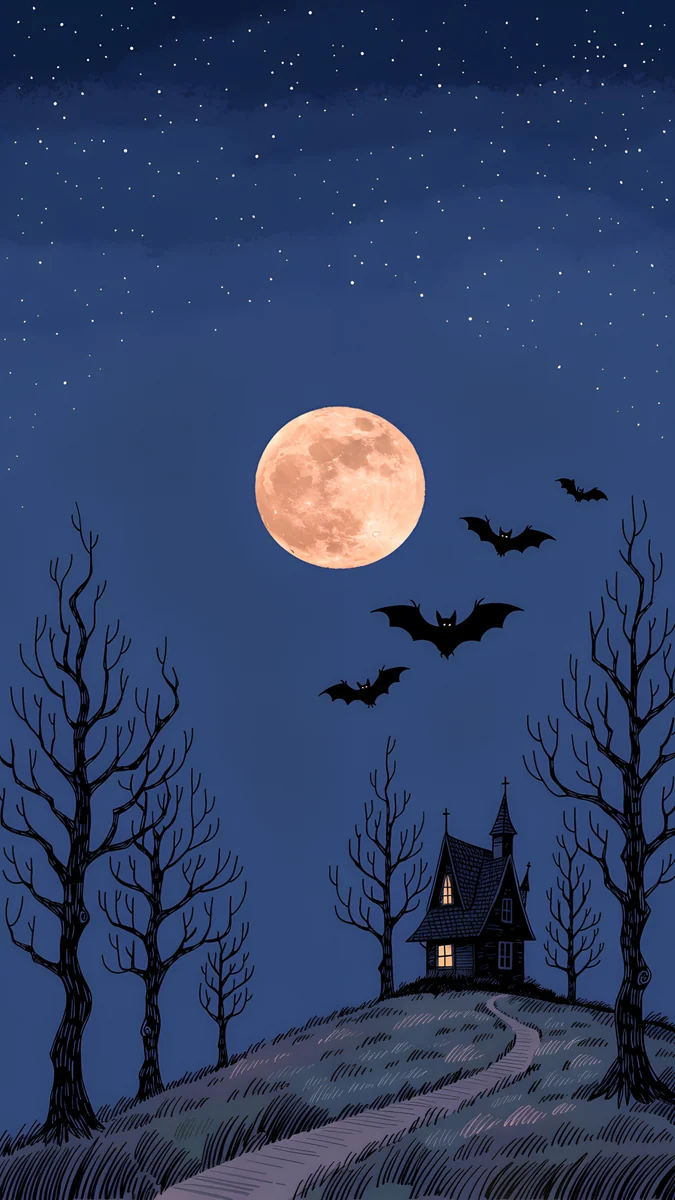 Hilltop House Harvest Moon, Carlos Vivero
