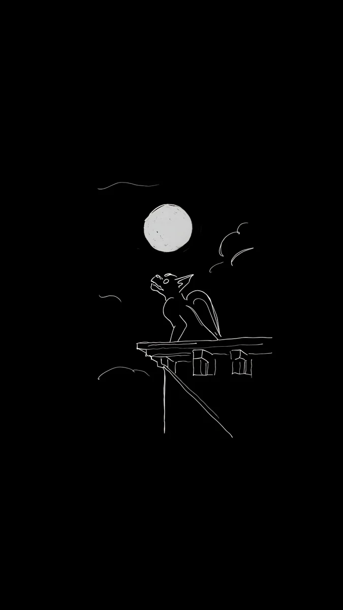 Ink Gargoyle Moon, Carlos Vivero