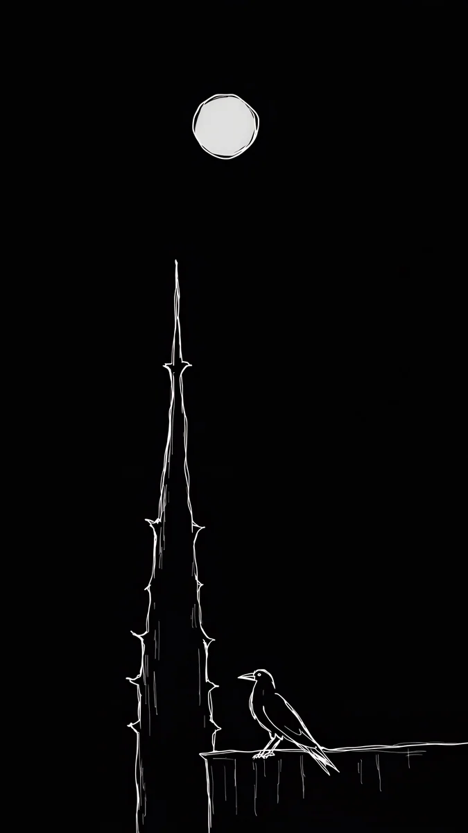 Ink Moon Spire, Carlos Vivero