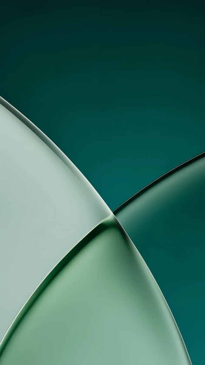 Jade Light Fold — abstract wallpaper