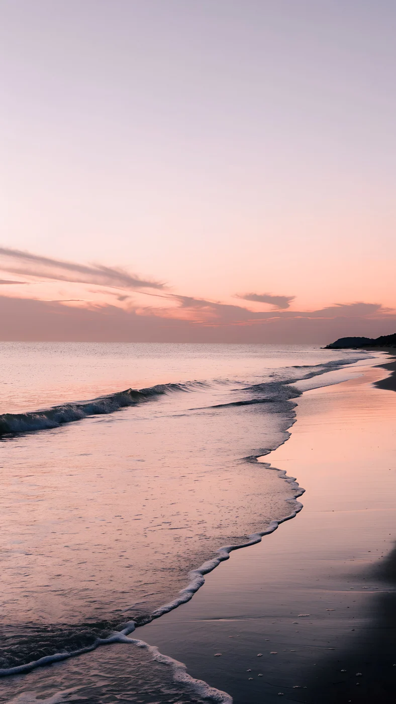 Lilac Shore — nature wallpaper