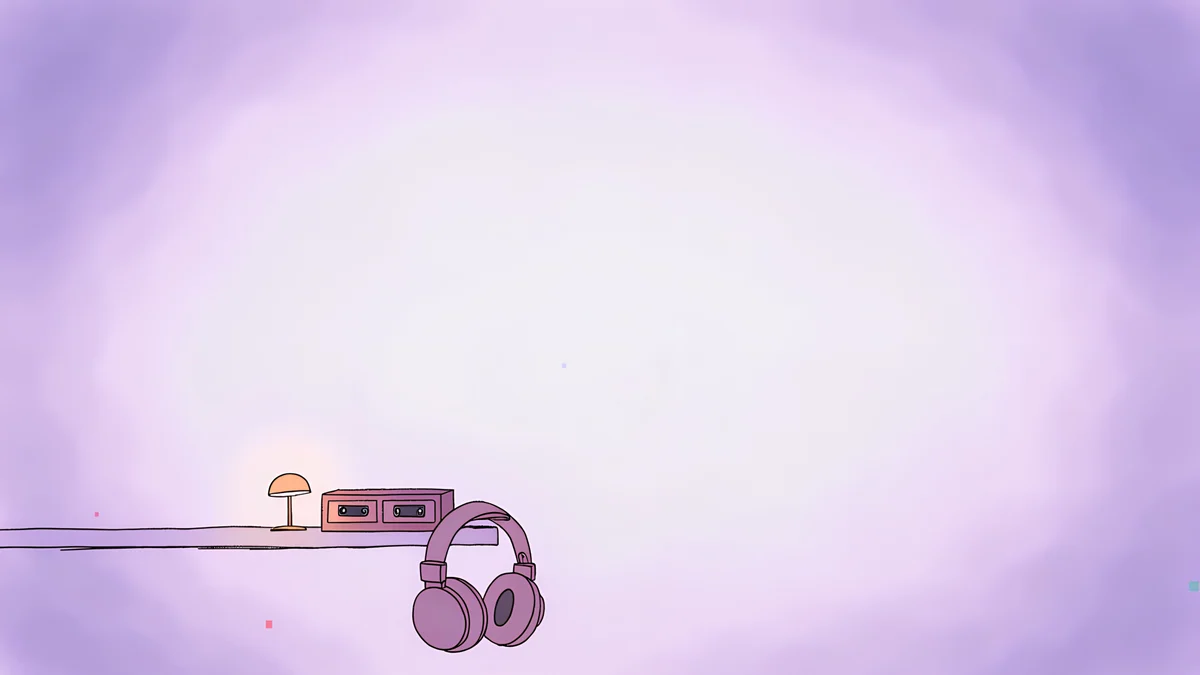Night Tape — lo-fi wallpaper