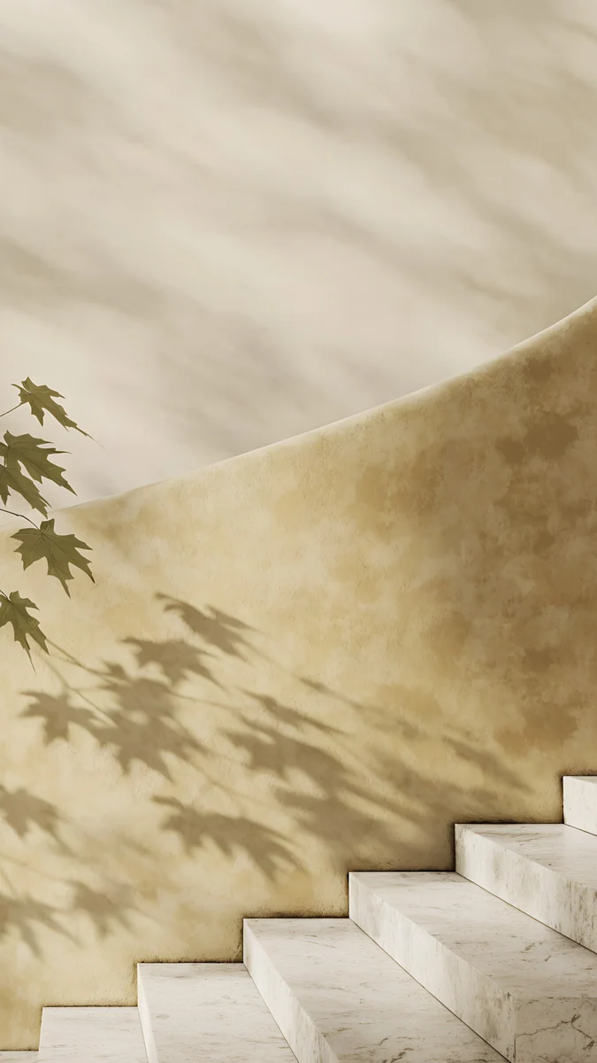 Maple Shadow Wall wallpaper 4K