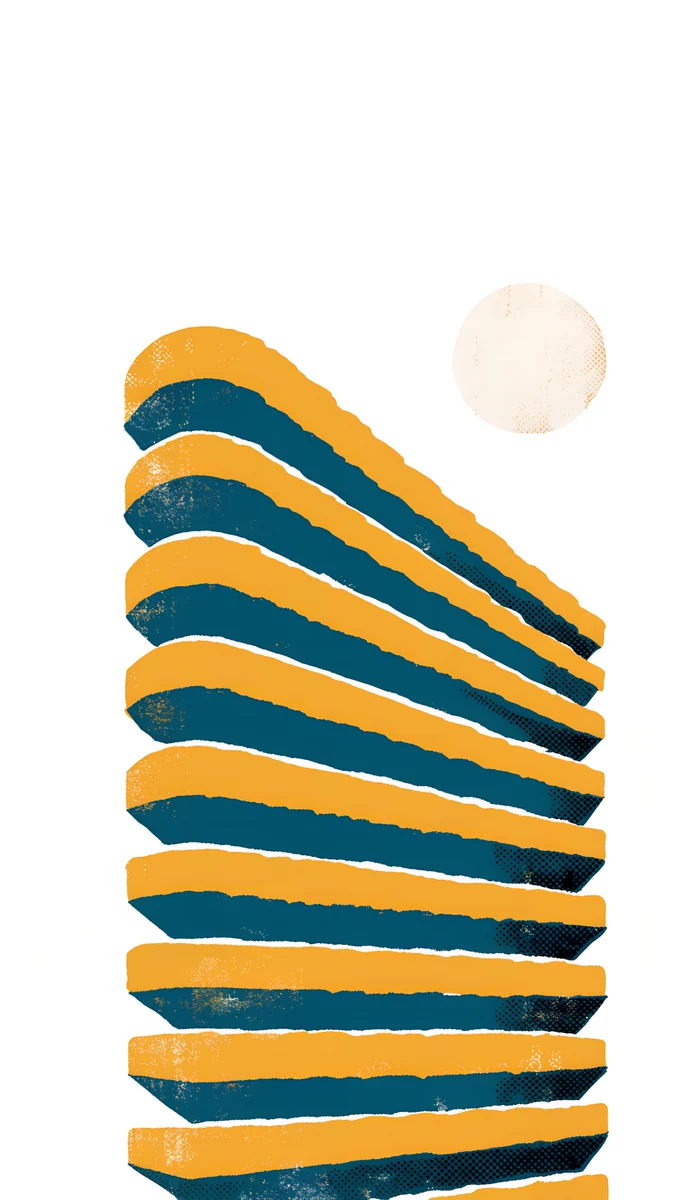 Spiral Stair — abstract wallpaper