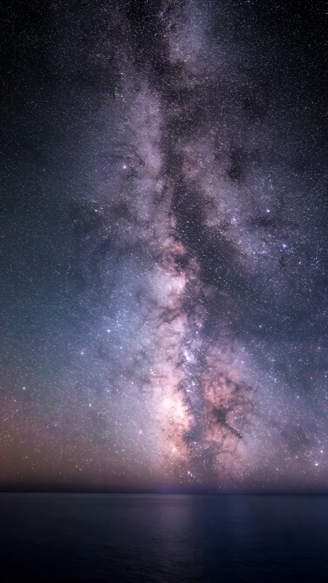 Milky Way Galaxy Ocean, Carlos Vivero