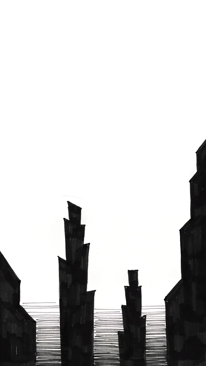 Paper Haze — noir wallpaper