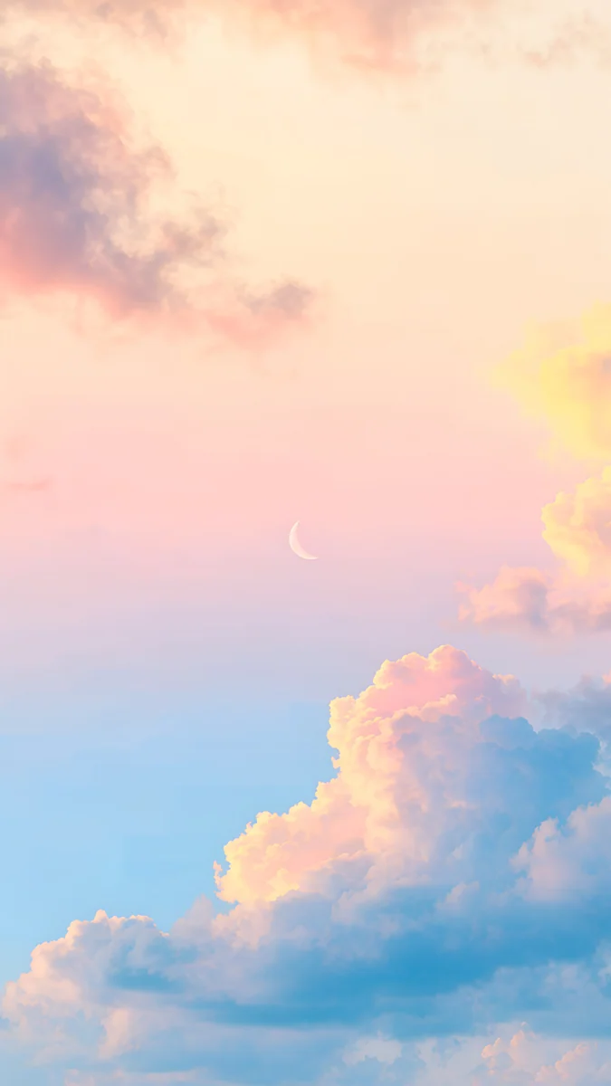 Pastel Moon Sky, Carlos Vivero