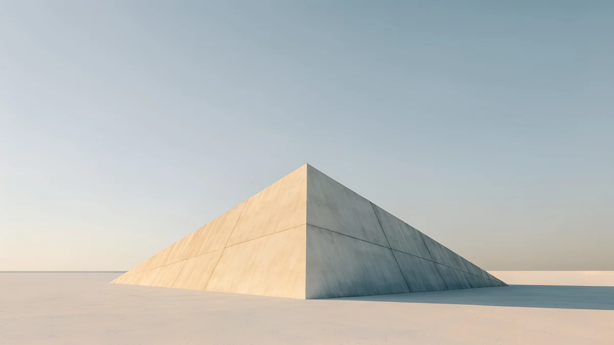 Pyramid of Light — abstract wallpaper