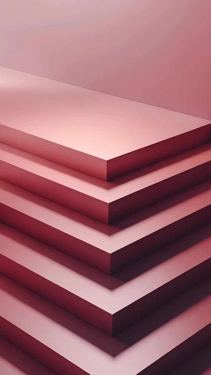 Rose Terrace Ascent — abstract wallpaper