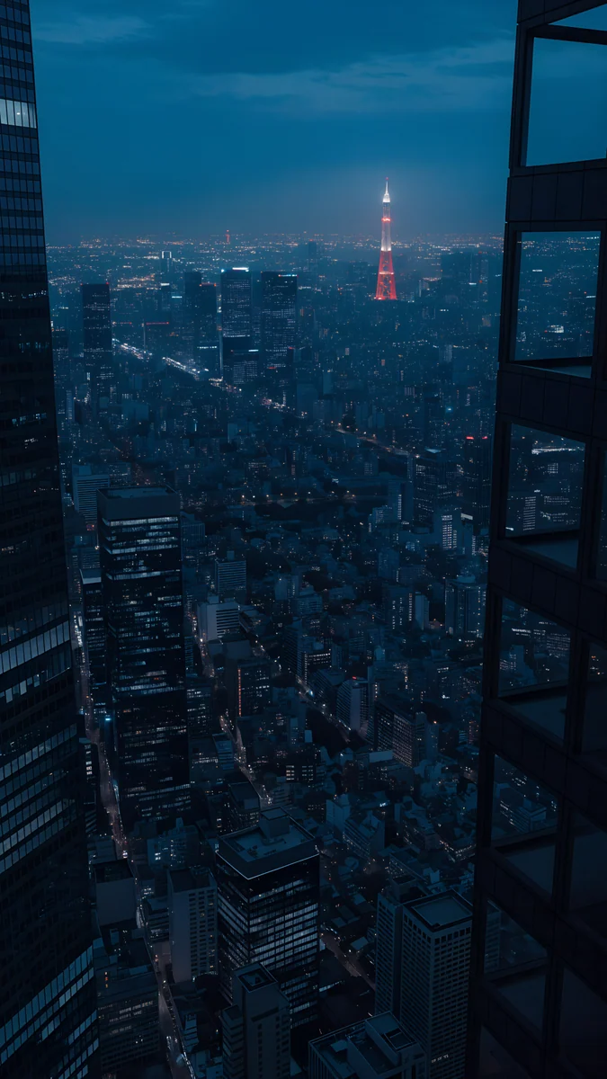 Tokyo Tower Night, Carlos Vivero