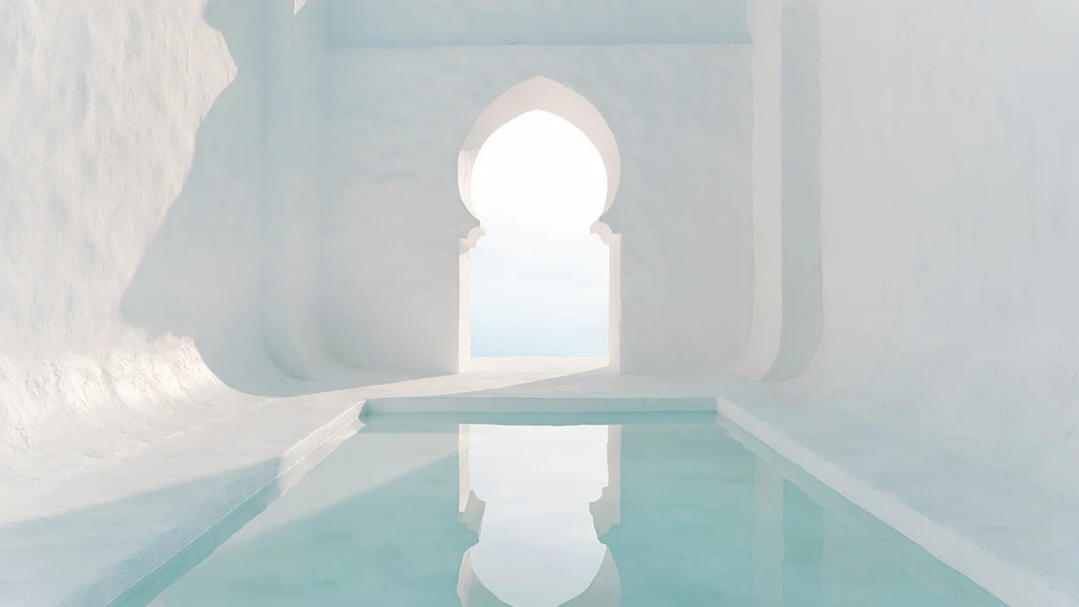 Arch Pool — architecture wallpaper